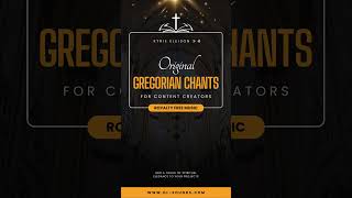 Kyrie Eleison  Gregorian Chant for Contetn Creators ✨🕊️ royaltyfreemusic gregorianchants [upl. by Cnut]