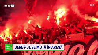 Rapidiștii sau răzgândit și mută meciul cu FCSB pe Arenă A fost bătaie în Giulești între galerii [upl. by Andriana597]