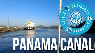 2 PANAMA POSSE  CARINTHIA 20240110 Transit Center Camber through Panama Canal timelapse [upl. by Ecilahc60]