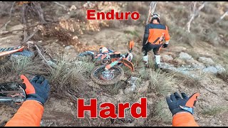 Hard enduro sul bagnato [upl. by Justicz]