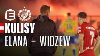 PIERWSZA MISJA WYKONANA Kulisy meczu Elana Toruń  Widzew Łódź [upl. by Atiuqcir]