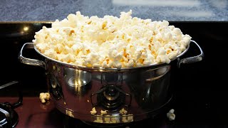 5 Minutes Easiest Stovetop Popcorn Recipe Ever [upl. by Corinna]