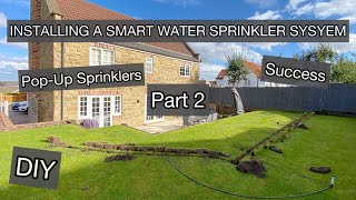 INSTALLING WATER SPRINKLER SYSTEM  Part 2 [upl. by Ylelhsa100]