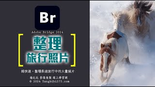 【學 Adobe Bridge 2024】按照時間序整理旅行照片👉超快速 [upl. by Kitty]