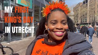 Kings Day in Utrecht Netherlands  Netherlands vlog netherlands [upl. by Lajes]