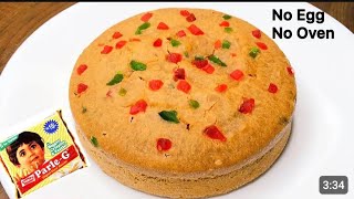 The Incredible Edible ParleG Biscuit Cake [upl. by Imot]