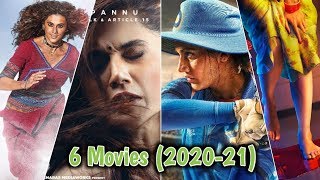 Taapsee Pannu Upcoming Movies 20202021  Thappad Trailer  Haseen Dillruba Trailer  Out Soon [upl. by Arbed]