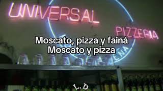 Memphis la Blusera  Moscato pizza y fainá letra [upl. by Aynos]