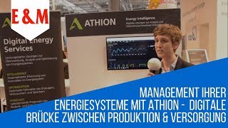 Athion Management von Energiesystemen  HANNOVER MESSE  Energie amp Management Lisann Rommerskirchen [upl. by Coleman389]