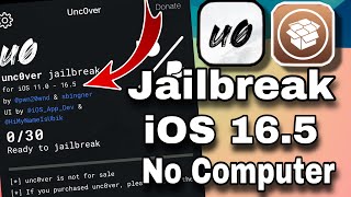 How to get Cydia for iOS 165 no Computer  How To Jailbreak iOS 15  iOS 166 no Computer [upl. by Aiceila634]