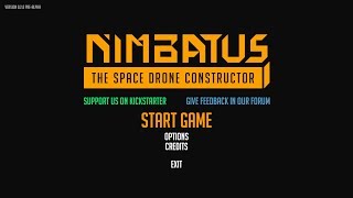 Nimbatus E2 Tutorial About How To Play SelfStabilising Drone [upl. by Cumine]