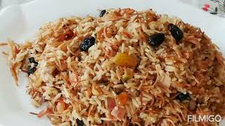 ARROZ ARABE FÁCIL ECONÓMICO Y DELICIOSO Delicias de Fátima [upl. by Auhesoj]