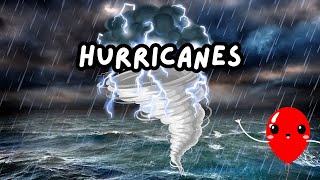 Natural Disaster Hurricanes 🌧️🌪️🌊 Learn about Hurricanes for Kids with Playtime Popz [upl. by Anilys]