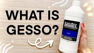 What is Gesso How To Use Gesso  Why Its Important For Sketchbooks amp Paintings [upl. by Liggitt236]