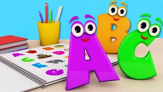 ABC Phonics Song  Original Nursery rhymes for kids  Alphabets for kids by Trippy Sippy Toons [upl. by Nywg]