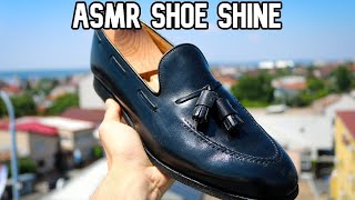 ASMR SHOE SHINE CROCKETT amp JONES ShoeRehab 11 [upl. by Goldenberg]