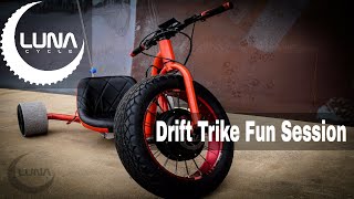 Luna Cycle Drift Trike Madness [upl. by Gnav]