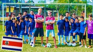 RABONAS CON LA CAMISETA DEL SAPRISSA EN COSTA RICA [upl. by Nilkoorb]