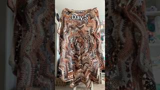 HUGE 6 Day Star Blanket crochet crochetblanket handmade diy crochetprojects [upl. by Hailahk]