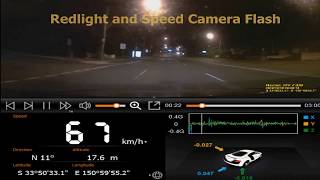 Redlight and Speed Camera Flashes [upl. by Annuahsal]