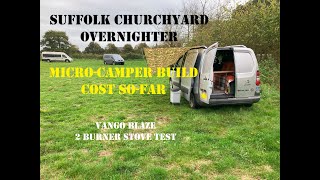 Churchyard Overnighter and van build cost [upl. by Ahsetan]