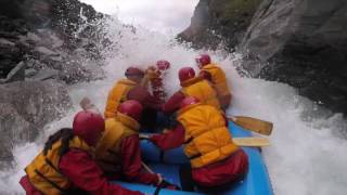 White Water Rafting  Shotover River NZ [upl. by Harmony7]