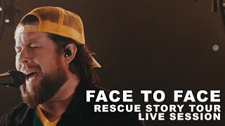 Zach Williams  quotFace to Facequot Rescue Story Tour Live Session [upl. by Marigolde]