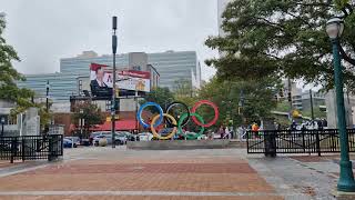 Centennial Olympic Park en Atlanta Georgia  Estados Unidos [upl. by Nosmirc]