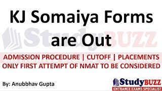 KJ Somaiya are out Admission procedure  Cutoffs  Placements  Only 1st NMAT attempt [upl. by Lucilla729]