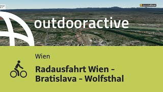 Radausfahrt Wien  Bratislava  Wolfsthal [upl. by Grimbald920]