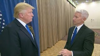 Donald Trumps interview with Anderson Cooper Part 1 [upl. by Niras]