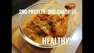 Healthy Butter Chicken Recipe with Calorie info [upl. by Aneehta832]