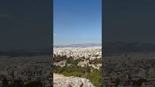 Greece Athens View of Athens from Arios Pagos🇬🇷🇬🇷🇬🇷 [upl. by Babbie]