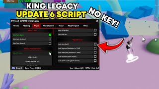 King Legacy UPDATE 6 Script Mobile Work [upl. by Arahahs]