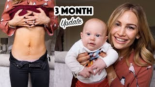 3 Month Postpartum Baby Update [upl. by Flin]