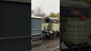 Looking into Bitton goods yard on Avon valley railway looking towards Oldland common halt history [upl. by Miru244]