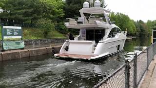 Azimut 50 FLY on the Trent Severn for Sale [upl. by Christi]