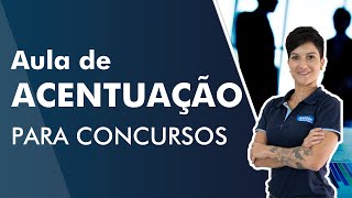 Aula de Acentuação para Concursos  AlfaCon [upl. by Anehs]