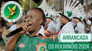 ARRANCADA OS ROUXINÓIS 2024  CARNAVAL DE URUGUAIANA [upl. by Haelhsa]