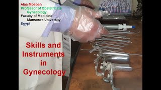 Skills and Instruments in Gynecology [upl. by Manuela]