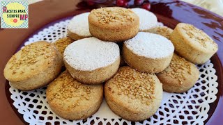 Polvorones o Mantecados de Almendra  Tradición de Navidad [upl. by Llenrup312]