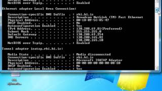 Find Wireless MAC address Windows 7 and Vista [upl. by Loresz]