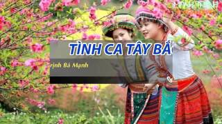 Tình ca tây Bắc karaoke  nhạc của núi chuẩn [upl. by Seabury]