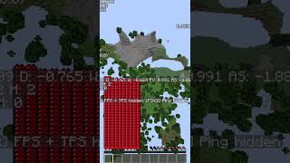 Can We Survive From 1000 Blocks with Only 250 Hearts 😱😱 shorts gaming minecraft [upl. by Xilef]