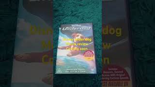 Disney Under dog movie review coming soon [upl. by Mehala617]