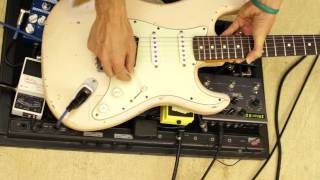 How To Get A Tone Like Hendrix Trower and SRV  Using An Amp and Pedals [upl. by Hamirak888]