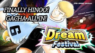 FINALLY HINOOO GACHA ALL IN SEMESTA BUT SUPPORT LATIN FW CAPTAIN TSUBASA DREAM FESTIVAL [upl. by Pepe]