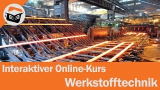 Werkstofftechnik 1 OnlineKurs  ingenieurkursede [upl. by Yerkovich]