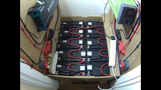 Battery Bank 1300Ah For My 12v House Electric [upl. by Perretta]