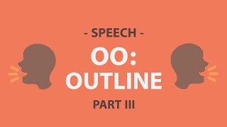 Developing an OO Outline [upl. by Zed]